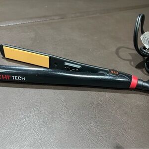 CHI Tech Black and Gold Hair Straightener